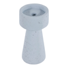 8” Taper and Pillar Candle Holder – Blue  | Bougeoir de 8 po pour bougies fines et chandelles piliers - bleu