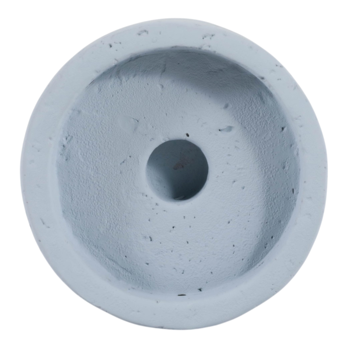 8” Taper and Pillar Candle Holder – Blue 