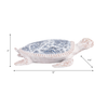 4” Paisley Print Turtle in Shell – Light Blue | Tortue dans sa carapace de 4 po à motif cachemire - bleu clair