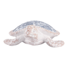 4” Paisley Print Turtle in Shell – Light Blue | Tortue dans sa carapace de 4 po à motif cachemire - bleu clair