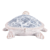 4” Paisley Print Turtle in Shell – Light Blue | Tortue dans sa carapace de 4 po à motif cachemire - bleu clair