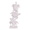 15.75” Vertical Stack of Turtles – Light Blue | Pile verticale de tortues de 15,75 po - bleu clair