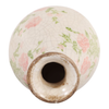 8.25” Ceramic Curved Cottage Vase – Multi-Colour  | Vase courbé Cottage de 8,25 po en céramique - multicolore