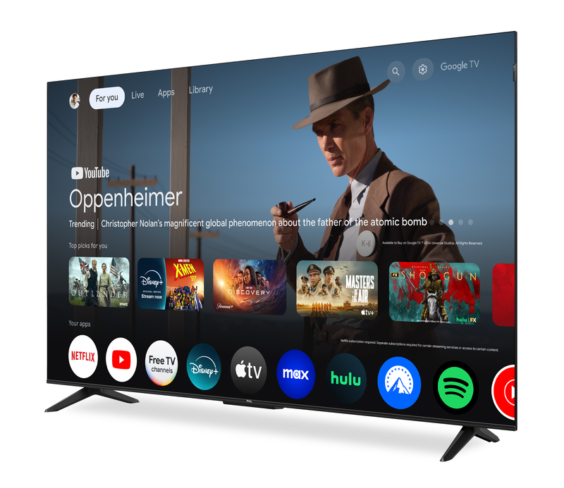 TCL 50\" Q Series 4K UHD HDR QLED Smart TV with Google TV – 50Q51K