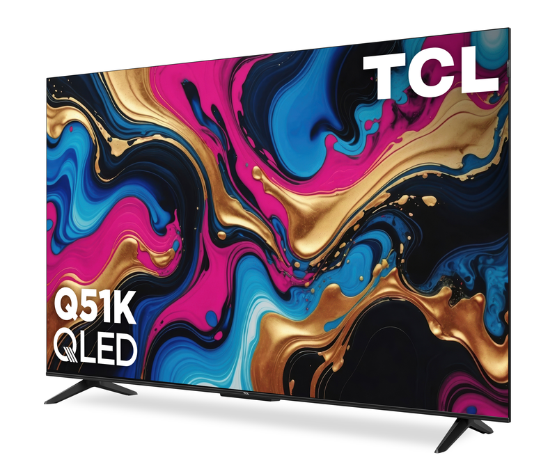 TCL 50\" Q Series 4K UHD HDR QLED Smart TV with Google TV – 50Q51K