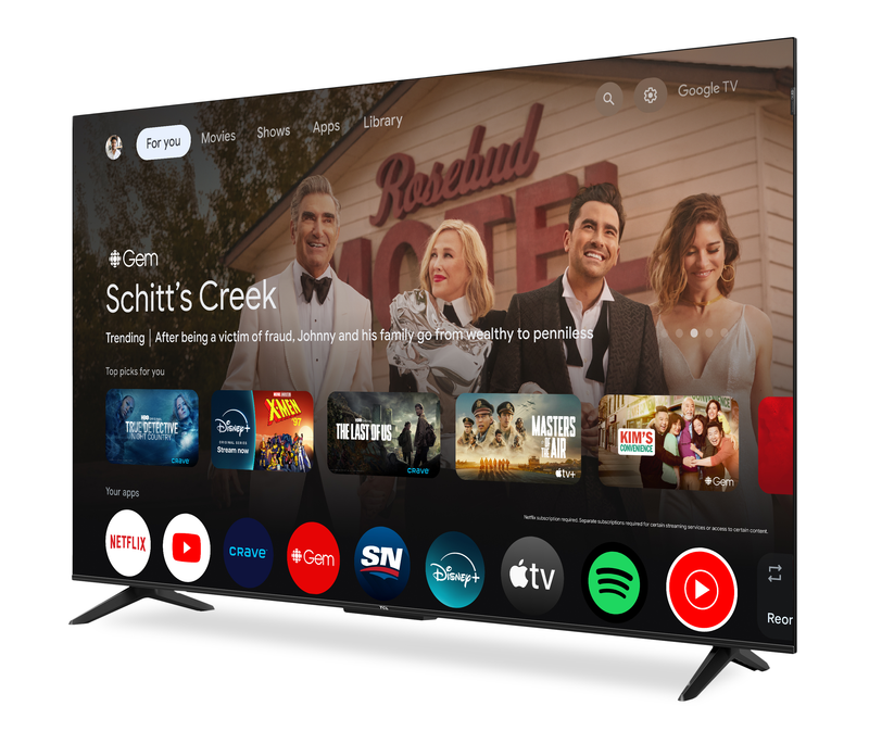 TCL 50\" Q Series 4K UHD HDR QLED Smart TV with Google TV – 50Q51K