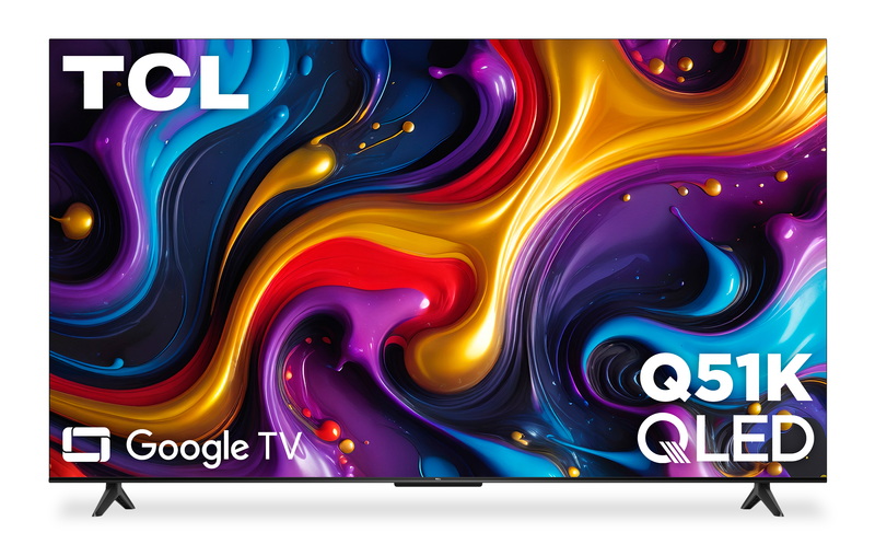 TCL 50\" Q Series 4K UHD HDR QLED Smart TV with Google TV – 50Q51K