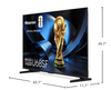 Hisense 75" U68SF Mini-LED QLED 4K UHD AI TV (75U68SF) - 2026 Model | Téléviseur QLED Hisense U68SF UHD 4K de 75 po avec Mini DEL et IA (75U68SF) - modèle 2026