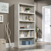 Alcott 35.28” 5-Shelf Bookcase with 3 Adjustable Shelves -White Plank | Bibliothèque Alcott de 35,28 po à 5 tablettes dont 3 tablettes réglables - bois blanc