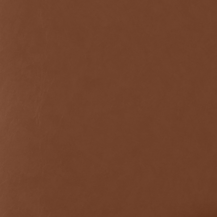 Alix Upholstered Platform Bed in Brown Leather-Look Fabric – King Size