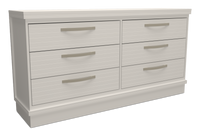 Alpine Bedroom 6-Drawer Dresser, 62