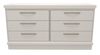 Alpine Bedroom 6-Drawer Dresser, 62"W x 32"H, Made in Canada – White | Commode de chambre à coucher Alpine de 62 po (L) x 32 po (H) à 6 tiroirs, fabriquée au Canada - blanche