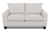 Made in Canada Customizable Sofa Lab Arc 86" Fabric Condo Sofa  –  Plush Oyster | Sofa personnalisable Arc de Sofa Lab de 86 po de format condo fabriqué au Canada en tissu -  Plush Oyster