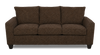 Made in Canada Customizable Sofa Lab Arc 86" Fabric Sofa  – Teddy Walnut | Sofa personnalisable Arc de Sofa Lab de 86 po fabriqué au Canada en tissu - Teddy Walnut