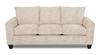 Made in Canada Customizable Sofa Lab Arc 86" Fabric Sofa  – Plush Parchment | Sofa personnalisable Arc de Sofa Lab de 86 po fabriqué au Canada en tissu - Plush Parchment