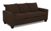 Made in Canada Customizable Sofa Lab Arc 38" Fabric Sofa Bed - Teddy Walnut | Sofa-lits personnalisable Arc de Sofa Lab de 38 po fabriqué au Canada en tissu - Teddy Walnut