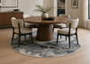 Asel Blue Round Area Rug – 7’ x 7’ | Carpette ronde Asel bleue - 7 pi x 7 pi