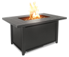 Blaze Fire Pit Table, 42\"W, 50,000 BTU, Propane/Natural Gas Convertible, Metal