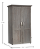 Boon 21.81" Storage Accent Cabinet with Fold Out Work Surface – Mystic Oak | Armoire décorative de rangement Boon de 21,81 po avec surface de travail pliable - chêne mystique