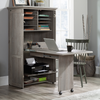 Boon 21.81" Storage Accent Cabinet with Fold Out Work Surface – Mystic Oak | Armoire décorative de rangement Boon de 21,81 po avec surface de travail pliable - chêne mystique