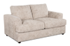 Made in Canada Customizable Sofa Lab Curve 65" Fabric Loveseat - Plush Parchment | Causeuse personnalisable Curve de Sofa Lab de 65 po fabriqué au Canada en tissu - Plush Parchment