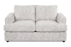 Made in Canada Customizable Sofa Lab Curve 65" Fabric Loveseat - Plush Oyster | Causeuse personnalisable Curve de Sofa Lab de 65 po fabriqué au Canada en tissu - Plush Oyster