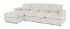 Made in Canada Customizable Sofa Lab Curve Fabric Left-Facing Sofabed Sectional - Teddy Riverrock | Sofa-lit sectionnel de gauche personnalisable Curve de Sofa Lab fabriqué au Canada en tissu - Teddy Riverrock