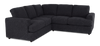 Made in Canada Customizable Sofa Lab Curve 2-Piece Fabric Sectional - Teddy Raven | Sofa sectionnel 2 pièces personnalisable Curve de Sofa Lab fabriqué au Canada en tissu - Teddy Raven