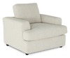 Made in Canada Customizable Sofa Lab Curve 40" Fabric Chair – Teddy Riverrock | Fauteuil personnalisable Curve de Sofa Lab de 40 po fabriqué au Canada en tissu - Teddy Riverrock