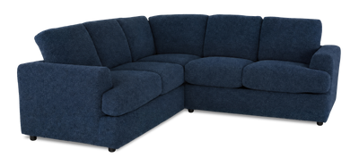 Made in Canada Customizable Sofa Lab Curve 2-Piece Fabric Sectional - Chenille Pacific | Sofa sectionnel 2 pièces personnalisable Curve de Sofa Lab fabriqué au Canada en tissu - Chenille Pacific