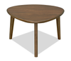 Deco 42.5” Modern Oval Coffee Table – Walnut | Table à café ovale moderne Deco de 42,5 po - noyer