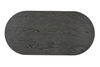 Dena 47” Modern Oval Coffee Table – Dove Grey | Table à café ovale moderne Dena de 47 po - gris tourterelle