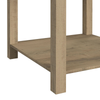 Eleanor 48” Contemporary 3-Pack Coffee + 2 End Tables - Brown | Ensemble de 3 tables contemporaines Eleanor de 48 po, table à café et 2 tables de bout - brun
