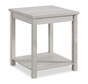 Eleanor 48” Contemporary 3-Pack Coffee + 2 End Tables - White | Ensemble de 3 tables contemporaines Eleanor de 48 po, table à café et 2 tables de bout - blanc