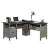Ellery 58.74" L-Shaped Office Desk with Cable Management – Mystic Oak | Bureau en forme de L Ellery de 58,74 po avec système de gestion des câbles - chêne mystique