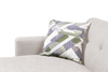 Kort & Co. Freeman 2-Piece Left-Facing Sectional with Wood Legs – Dove White | Sofa sectionnel gauche Freeman de Kort & Co. 2 pièces de po en tissu d’apparence lin avec pattes en bois - blanc colombe