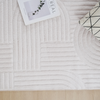 Geo Cream Washable Area Rug - 5’ x 7’  | Carpette Geo crème lavable - 5 pi x 7 pi