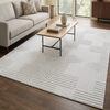 Geo Cream Washable Area Rug - 5’ x 7’  | Carpette Geo crème lavable - 5 pi x 7 pi