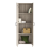 Gordon 27.17” Modern 2-Door Accent Cabinet with Drawers – Spring Maple | Armoire décorative moderne Gordon de 27,17 po à 2 portes avec tiroirs - érable printanier