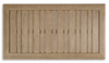 Juno Outdoor Patio Coffee Table - Eucalyptus Wood, UV & Weather Resistant – Natural | Table à café Juno pour la terrasse à l’extérieur - eucalyptus, résistante aux intempéries et aux rayons UV - naturelle