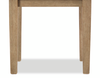Juno Outdoor Patio End Table - Eucalyptus Wood, UV & Weather Resistant - Natural | Table de bout Juno pour la terrasse à l’extérieur - eucalyptus, résistante aux intempéries et aux rayons UV - naturelle