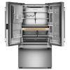 KitchenAid 35.6" 23.1 Cu. Ft. Counter-Depth French Door Refrigerator – Stainless Steel - KRFC536SPS | Réfrigérateur KitchenAid de 23,1 pi³ et de 35,6 po à profondeur de comptoir à portes françaises - acier inoxydable - KRFC536SPS