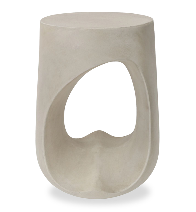 Lana 17.9\" Modern End Table - Cream