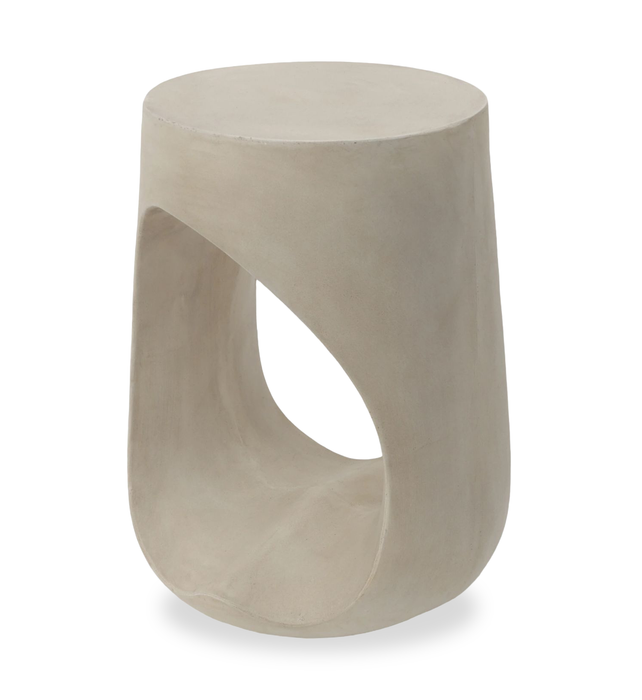 Lana 17.9\" Modern End Table - Cream