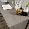 Lance 58.66" L-Shaped Office Desk with 2 Drawers – Mystic Oak | Bureau en forme de L Lance de 58,66 po à 2 tiroirs - chêne mystique