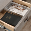Lance 58.66" L-Shaped Office Desk with 2 Drawers – Mystic Oak | Bureau en forme de L Lance de 58,66 po à 2 tiroirs - chêne mystique