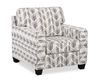 Lennox 31\" Fabric Accent Chair - Multicolour