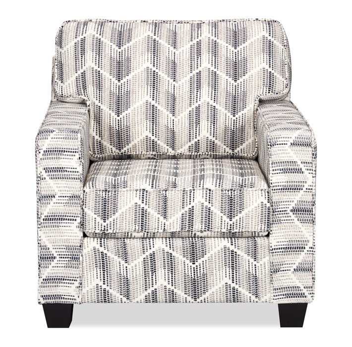 Lennox 31\" Fabric Accent Chair - Multicolour
