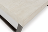 Lisette 40” Contemporary 2-Pack Coffee + End Table with Cement Look Top - Grey | Ensemble de 2 tables contemporaines Lisette de 40 po, table à café et table de bout, avec dessus d’apparence ciment - gris