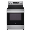 LG 6.3 Cu. Ft. Smart Electric Range with Air Fry – Stainless Steel - LREN6321VE | Cuisinière intelligente électrique LG de 6,3 pi3 avec friture à air - acier inoxydable - LREN6321VE